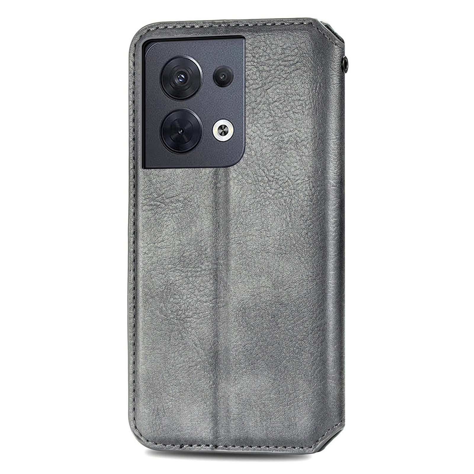 For Oppo Reno8 5G (Global Version) Imprinting Rhombus Flip Leather Phone Protective Case Stand Wallet Magnetic Auto-Absorbed Cover For Oppo Reno8 5G (Global Version) Imprinting Rhombus Flip Leather Phone Protective Case Stand Wallet Magnetic Auto-Absorbed Cover